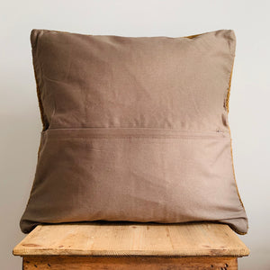 Coussin Chanvre Moutarde 3